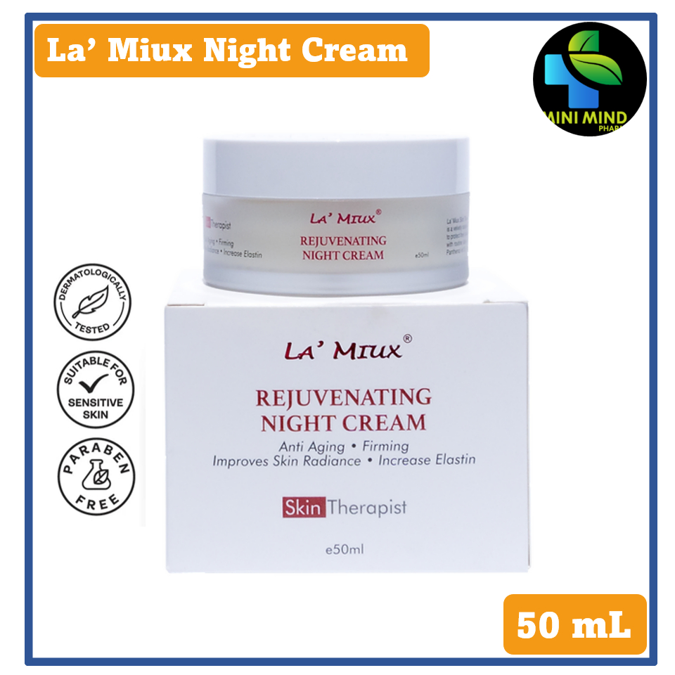 LA MIUX Rejuvenating Night Cream 50 ml Imported From Paris Malaysia ...