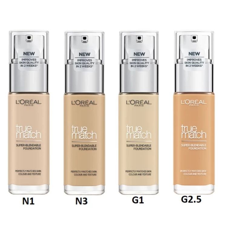 Loreal Paris True Match Foundation 30ml Shopee Malaysia 0869