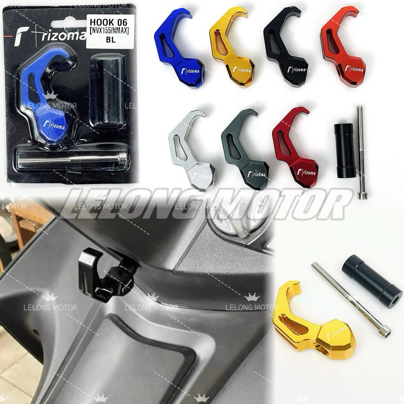 YAMAHA NVX155 NVX AEROX155 NMAX155 CNC Motorcycle Luggage Helmet Hook ...