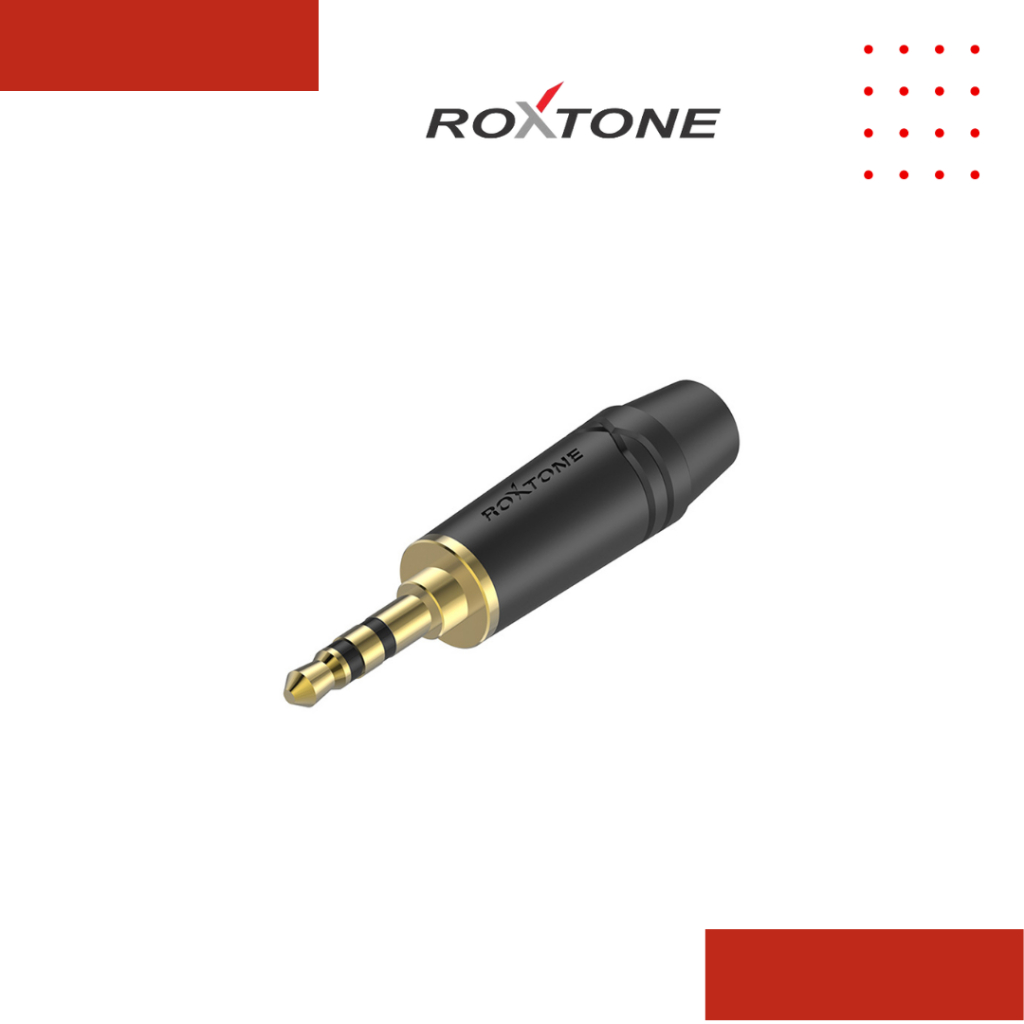 Roxtone RMJ3PPS-65-BG 3.5mm stereo plug (EXTENDED) | Shopee Malaysia
