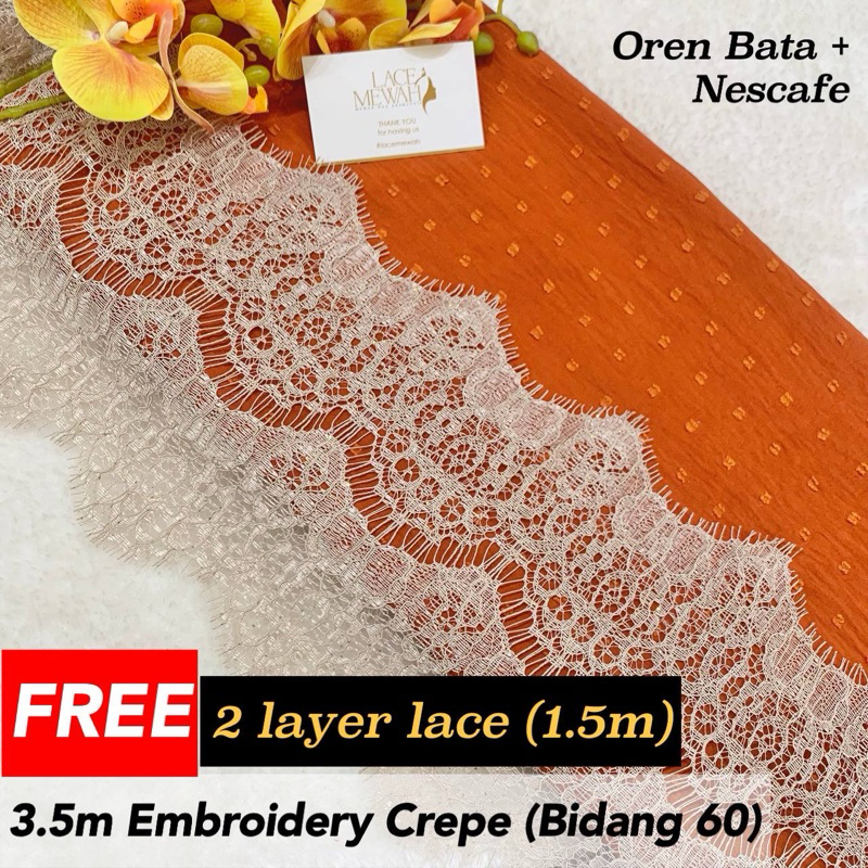 TEMA BURNT OREN/ OREN BATA/ BRICK OREN / OREN BRICK KAIN PASANG KAIN ...