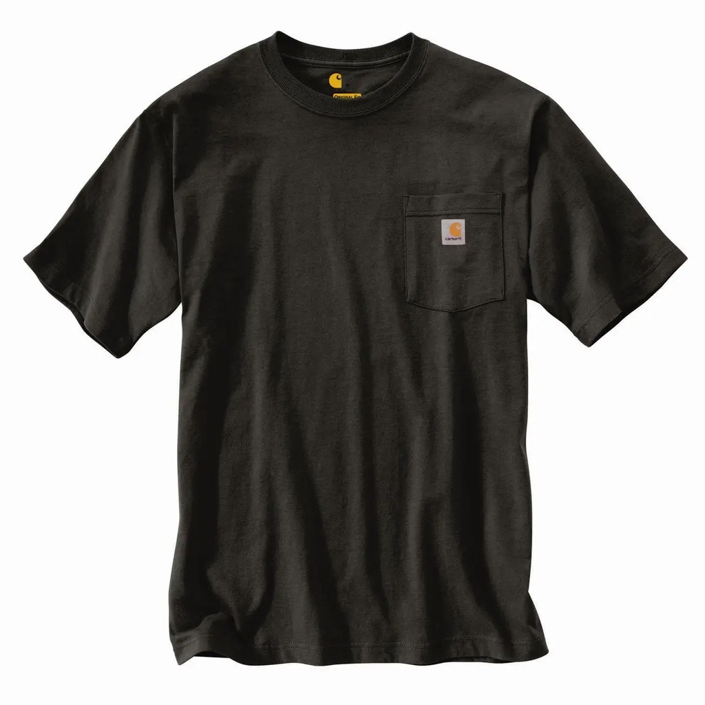 Carhartt Men's K87 Loose Fit Heavyweight Short-Sleeve Pocket T-Shirt ...