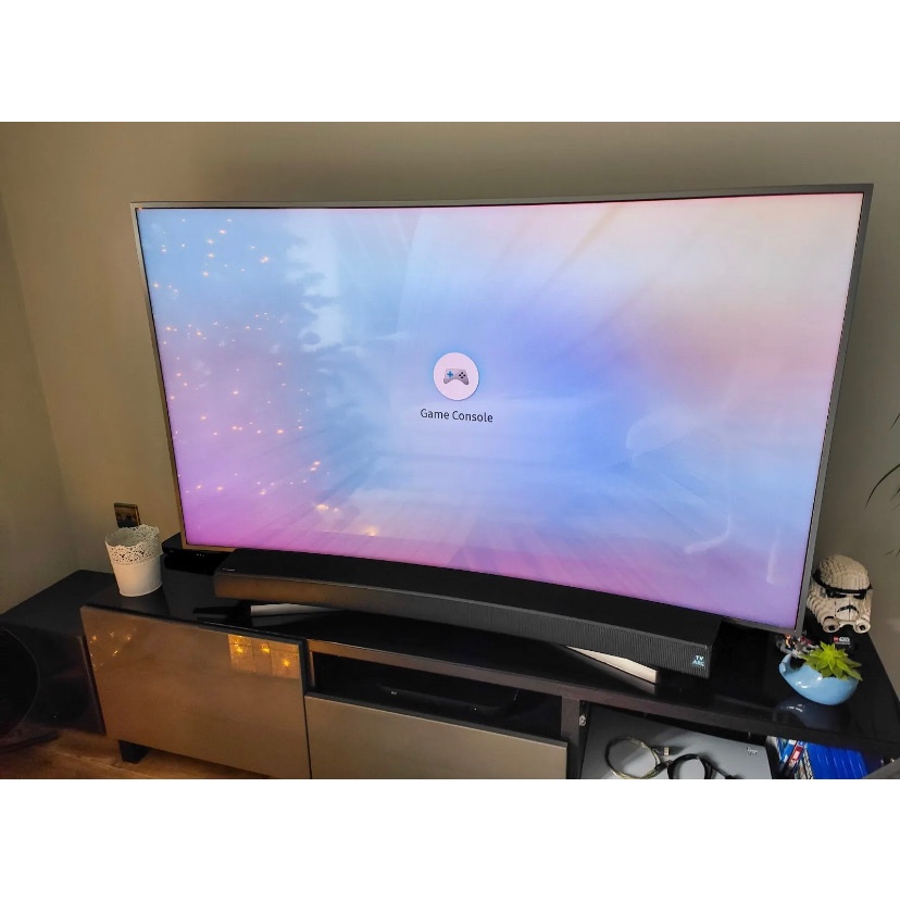 Samsung 65 inch UHD 4k curved smart tv and full surround sound system