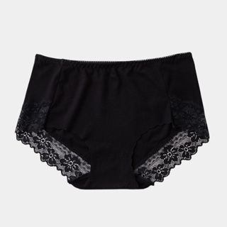 Greaterwear Soft Seamless Lace Stretchable Mid Waist Women Panties Underwear  695 柔软无痕蕾丝弹性中腰女内裤