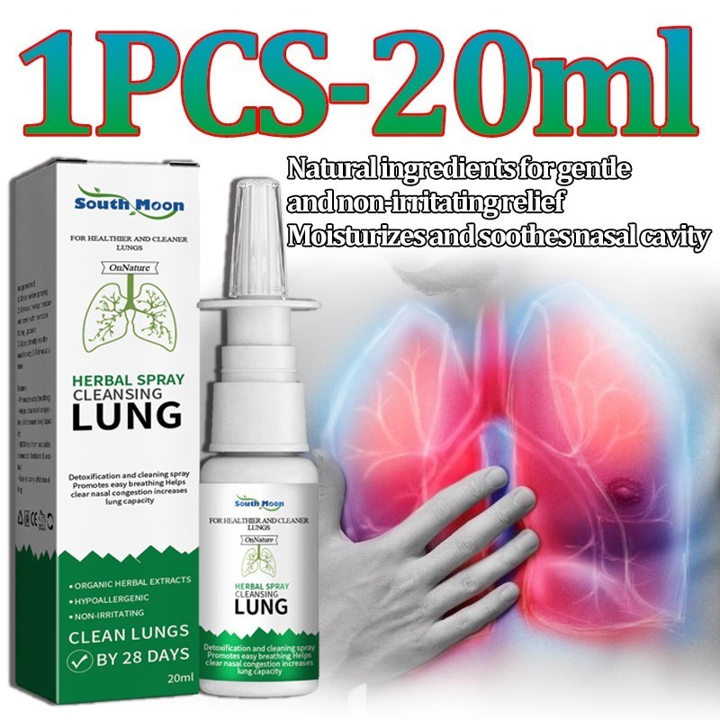 Herbal Spray Cleansing Lung   Soothe Throat And Nasal Discomfort 