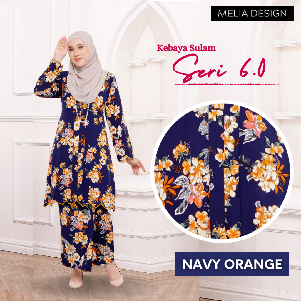 By Melia Design Baju Kebaya Hot Viral 2024 Moden Sulam Biku Cotton ...