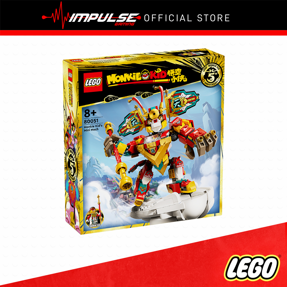 LEGO 80051 Monkie Kid Monkie Kid's Mini Mech | Shopee Malaysia