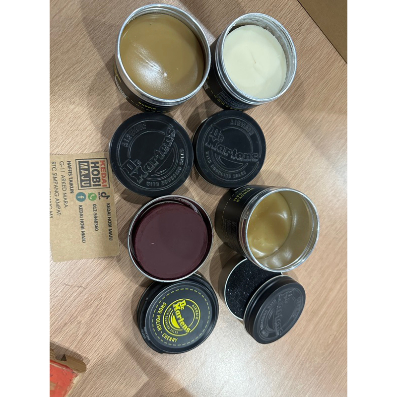 Dr martens Genuine Product Leather Care Dubbin Shoe polish Wonder Balsam Shopee Malaysia