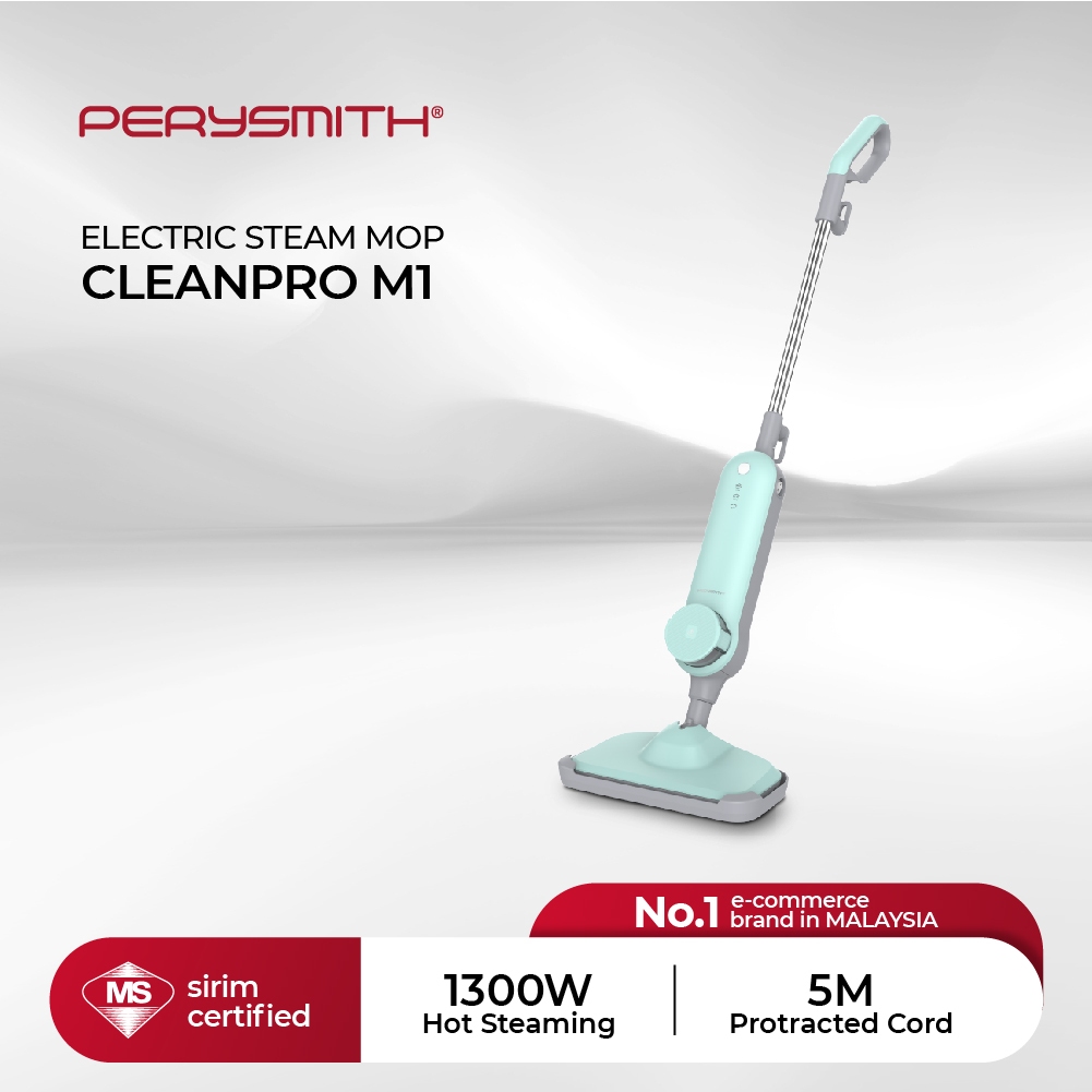 PerySmith Electric Steam Mop CleanPro Series M1 Shopee Malaysia