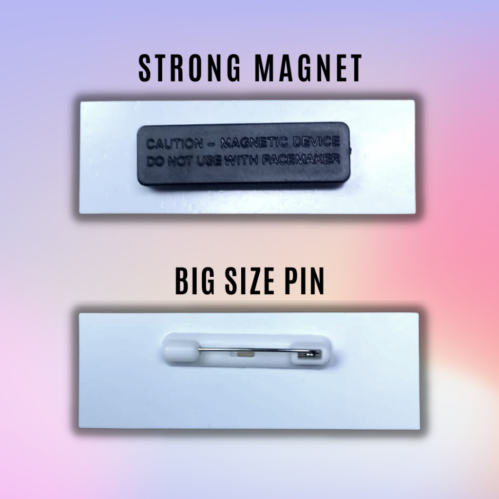 Custom Name Tag with Engraved or Epoxy Finish | Shopee Malaysia