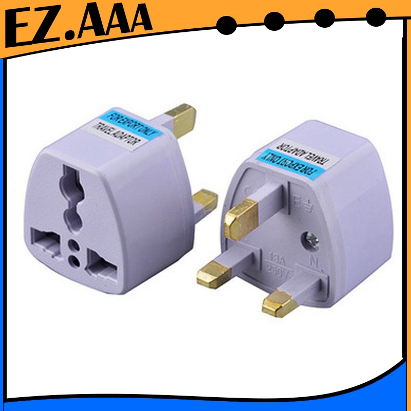 3 Pin Conversion Plug Universal Adapter British Socket Adapter Plug ...