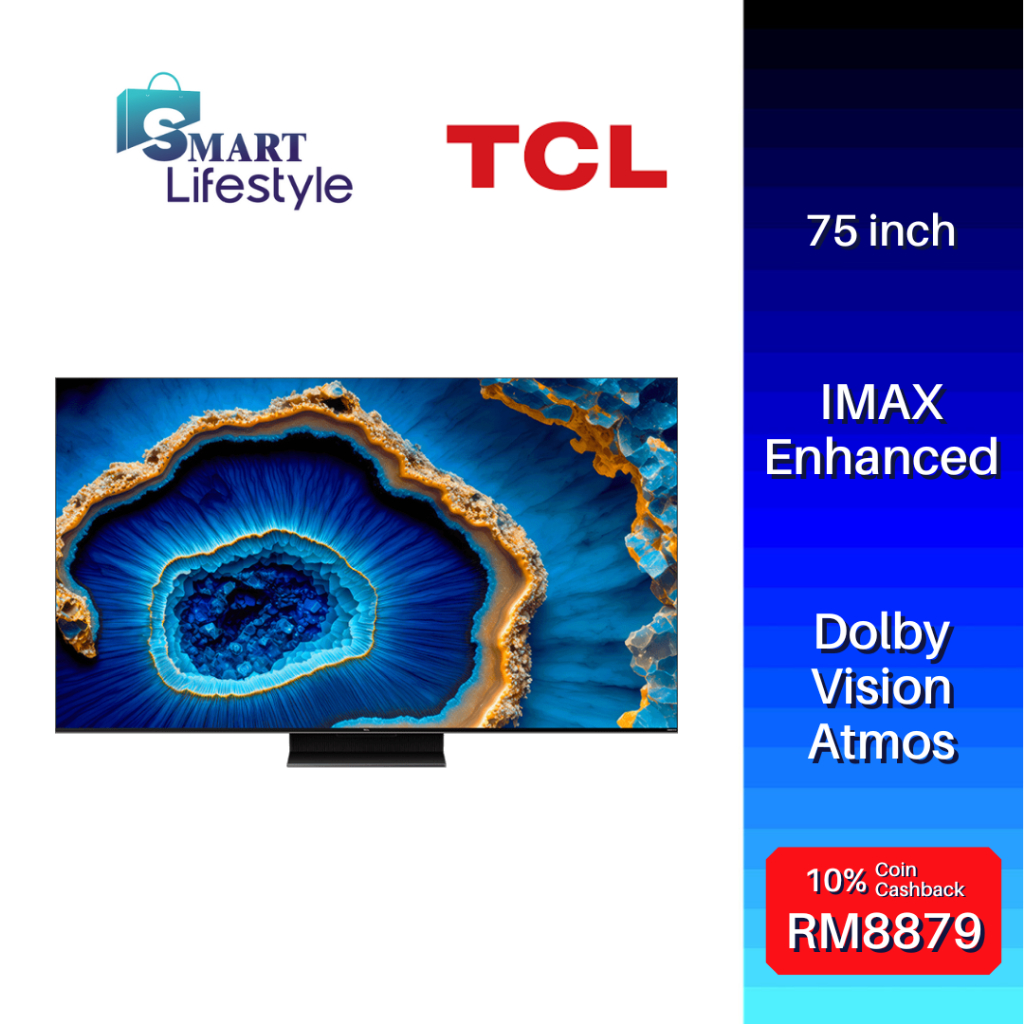 TCL 75-Inch TV-75C755 Mini LED 4K | Shopee Malaysia