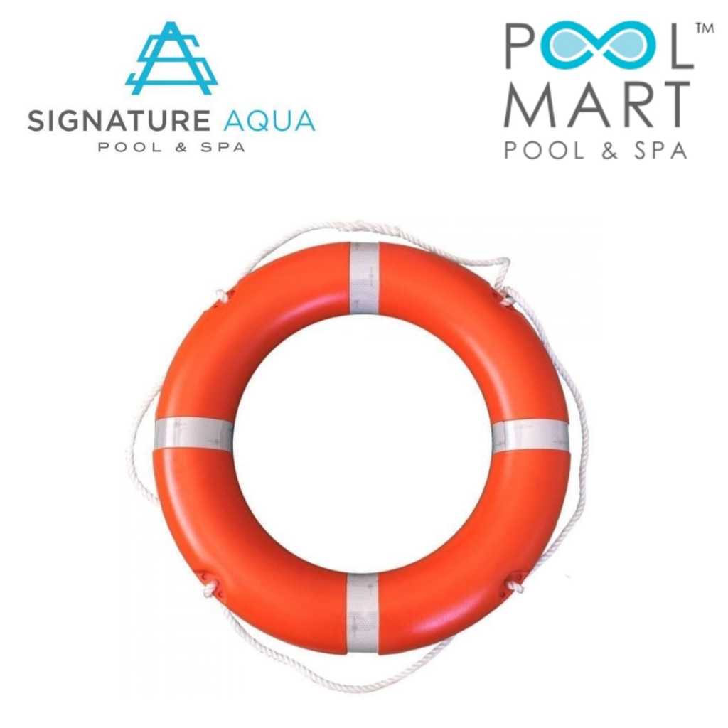 POOL MART Lifebuoy Rescue Ring / Swimming Pool Rescue Safety Lifebuoy ...