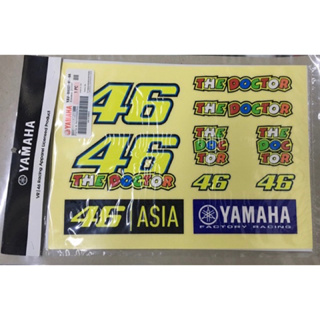 Sticker 46 Sign Rossi Original Yamaha Indonesia 🇮🇩