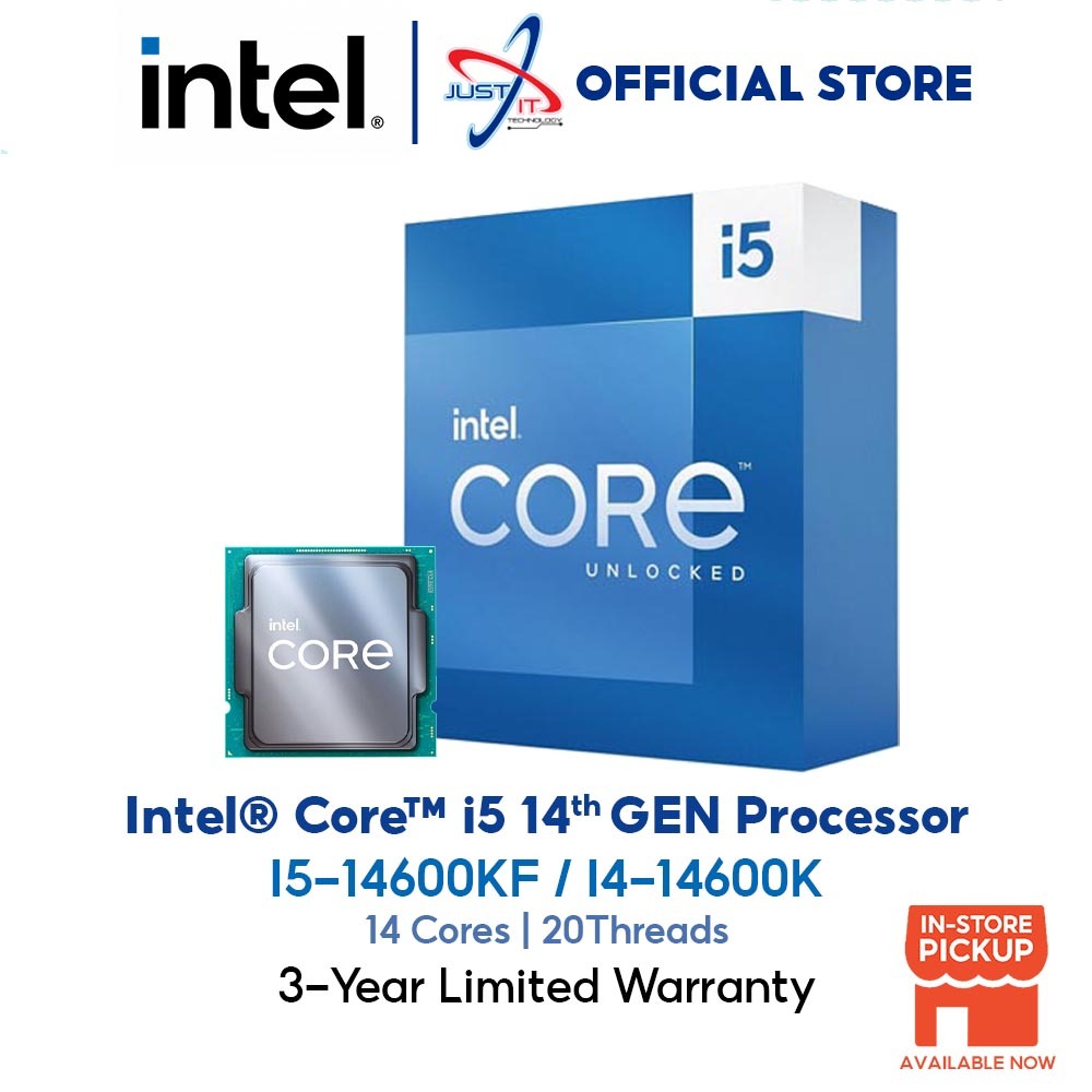 INTEL I5-14600KF / I5-14600K 24M Cache, up to 5.30 GHz LGA1700 ...