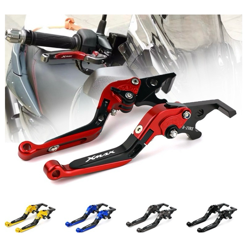 YAMAHA XMAX V1 V2 Adjustable Foldable Extendable Brake Lever with Park