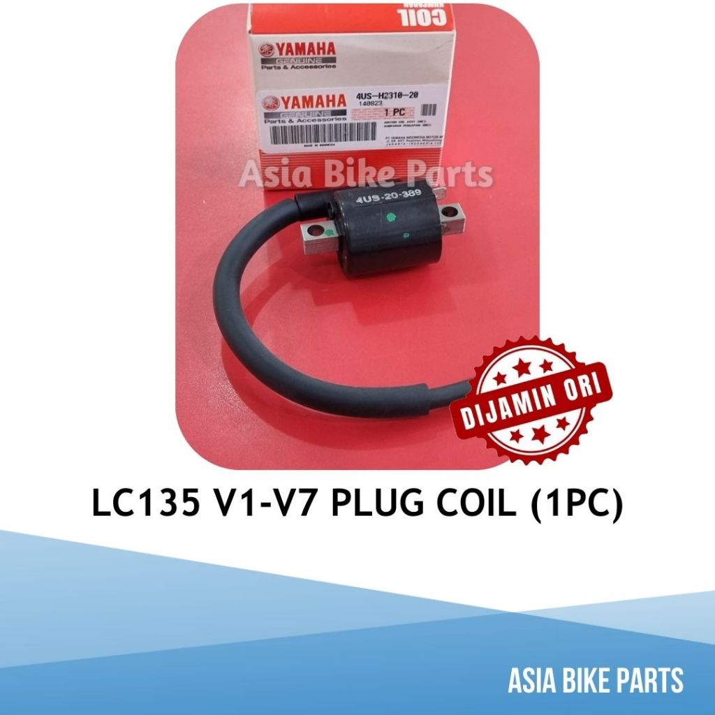 Yamaha Original LC135 V1 V2 V3 V4 V5 V6 V7 Ignition Coil Assy / Plug