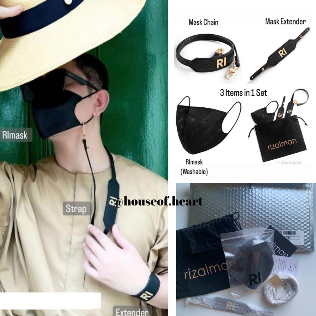 NEW! ORIGINAL RIZALMAN RImask set (extender+mask chain+rimask) | Shopee ...
