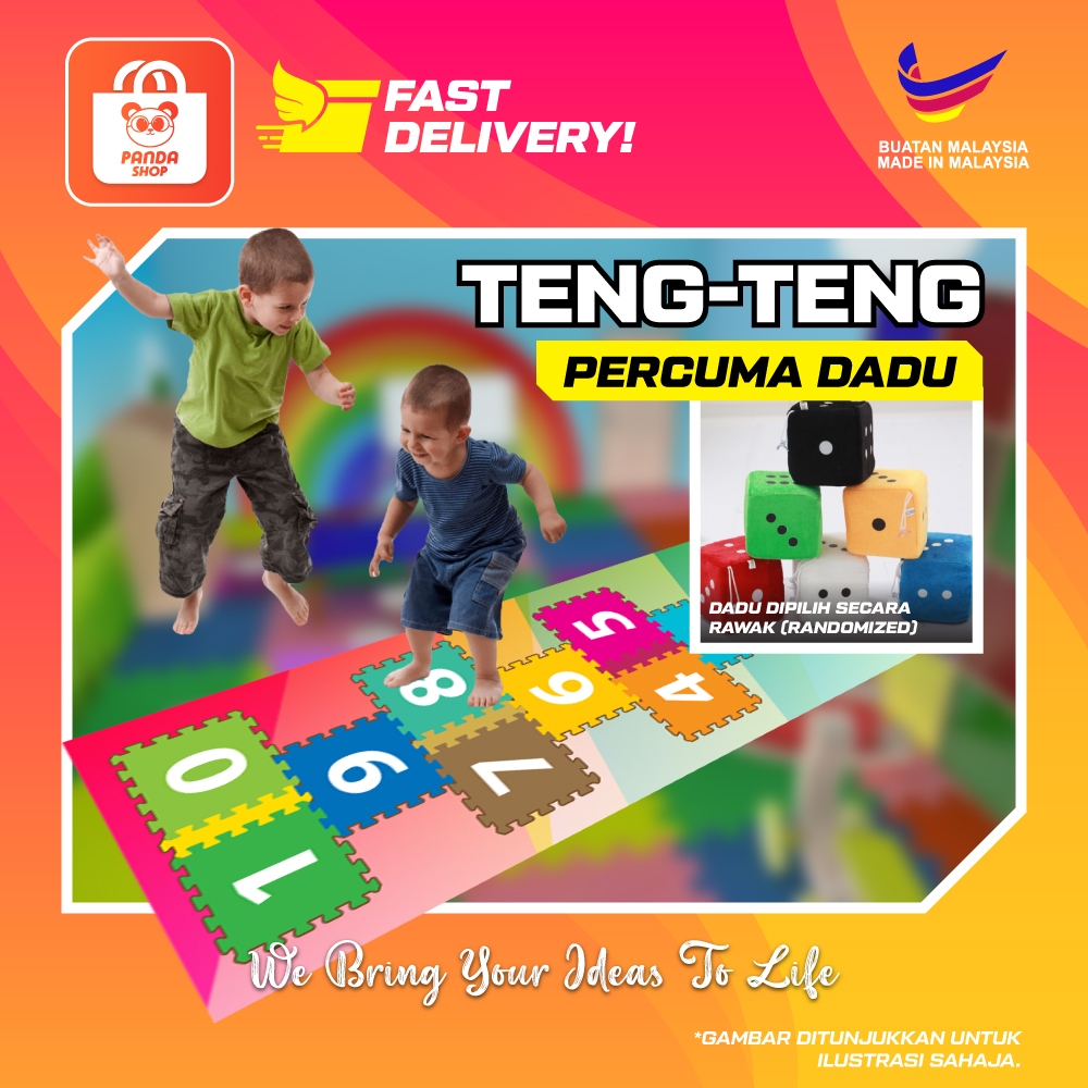 PERMAINAN TENG TENG | FREE DADU (BRING YOUR IDEAS TO LIFE) | Shopee ...