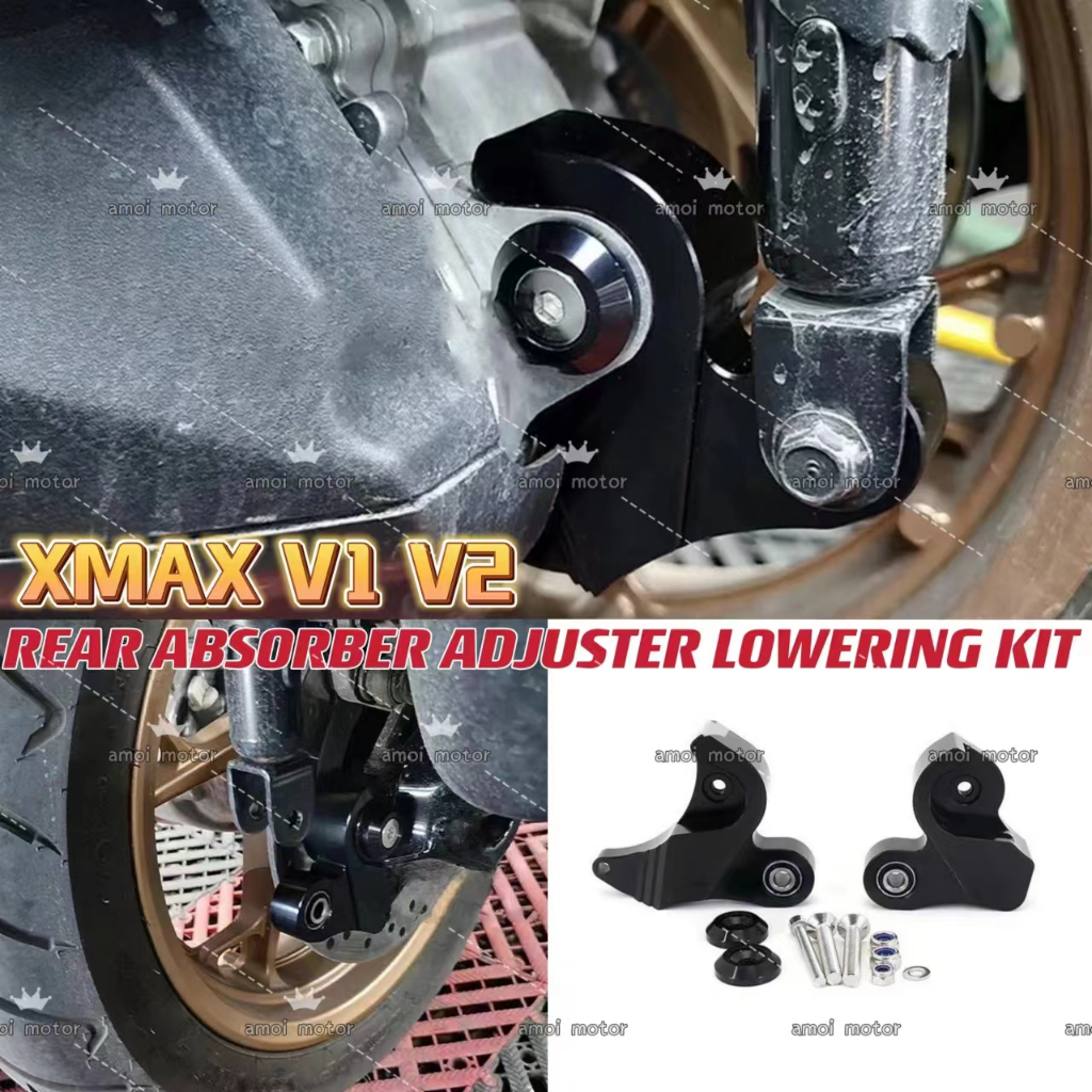 XMAX V1 V2 Lower Kit Rear Shock Absorber Suspension Adjuster Lowering Link Kit Shopee Malaysia