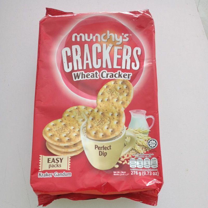 MUNCHY CRACKERS WHEAT CRACKER 276g Shopee Malaysia