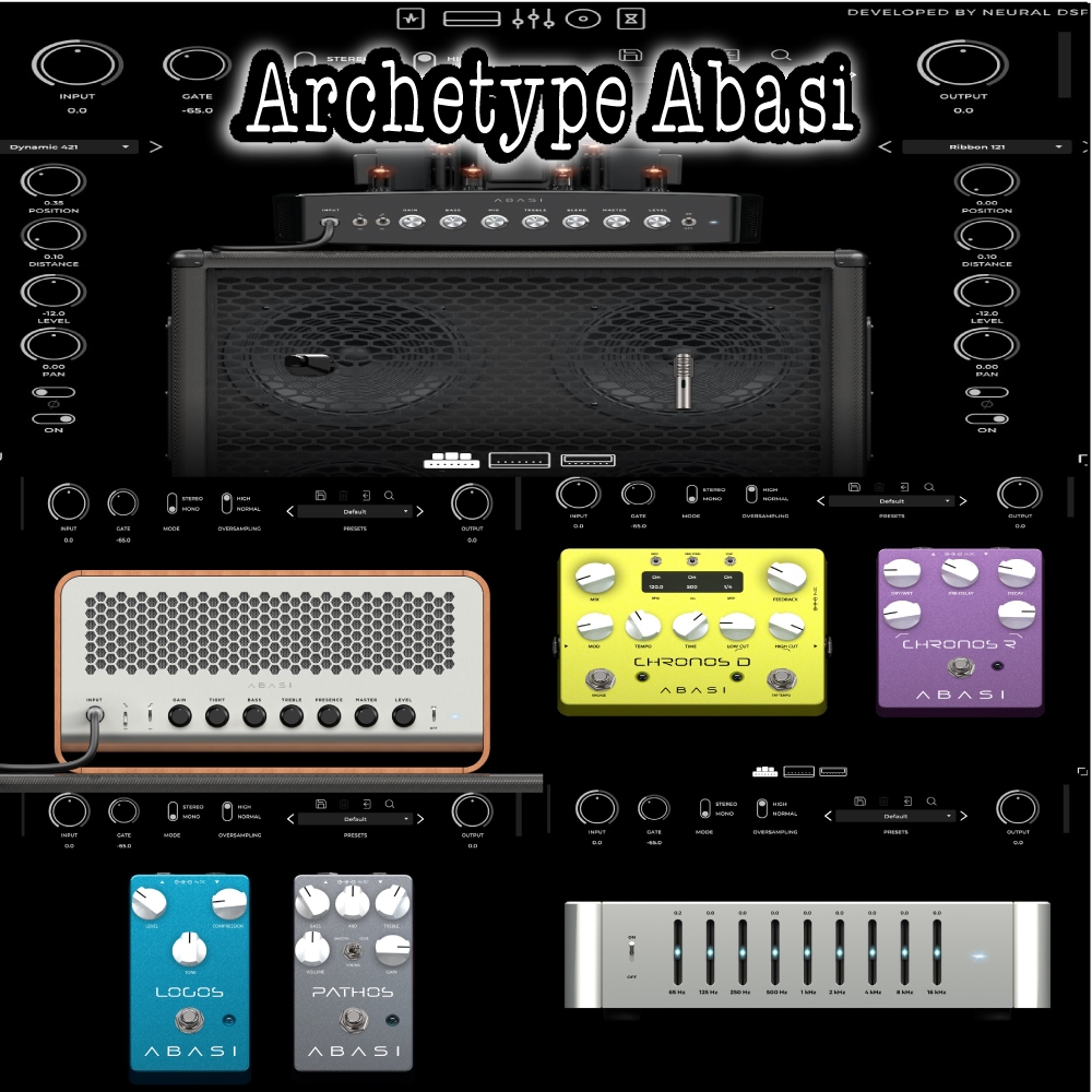 Neural DSP Archetype Abasi Guitar Effect Processing VST AAX Plugin For