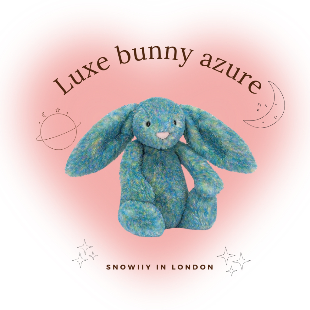 Jellycat Bashful Bunny Luxe Azure Original
