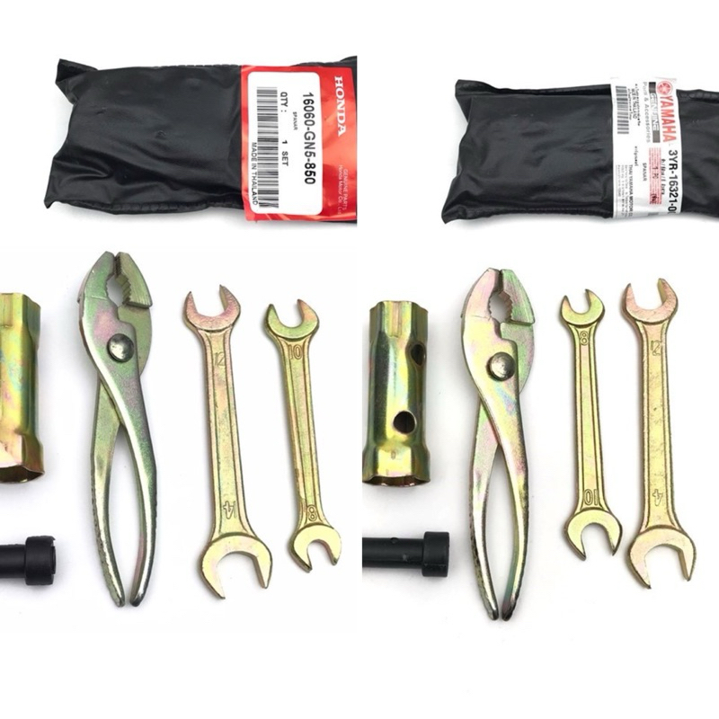 Motorcycle Emergency Tools Kit Heavy Duty Set Bag Alat Motorsikal Moto