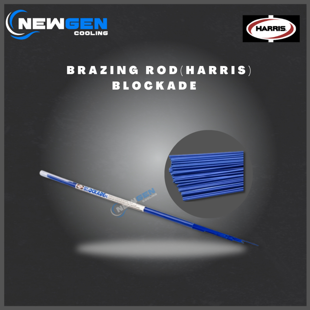 Harris Blockade Brazing Alloys with Silicon Blue Rod Harris (1 PC