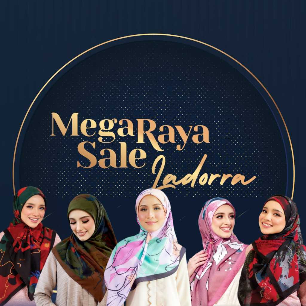 MEGA RAYA SALE LADORRA COTTON BIDANG 45 | Shopee Malaysia