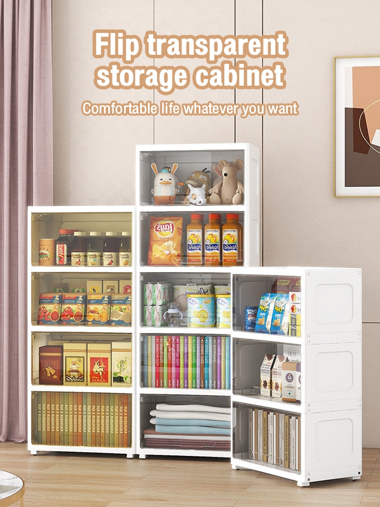 50CM 3/4/5/6 Layers Foldable Storage Transparent Large Kitchen