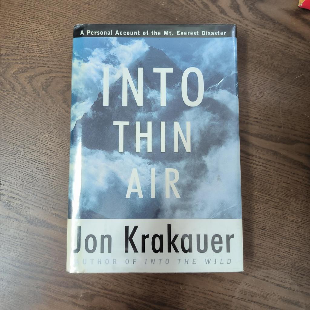 Jon Krakauer Into Thin Air | Into Thin Air Krakauer – NXULY