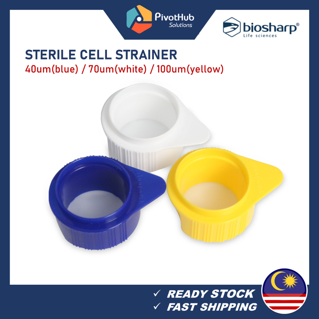 BIOSHARP Cell Strainer, Pore Size 40um / 70um/ 100um Sterile ...