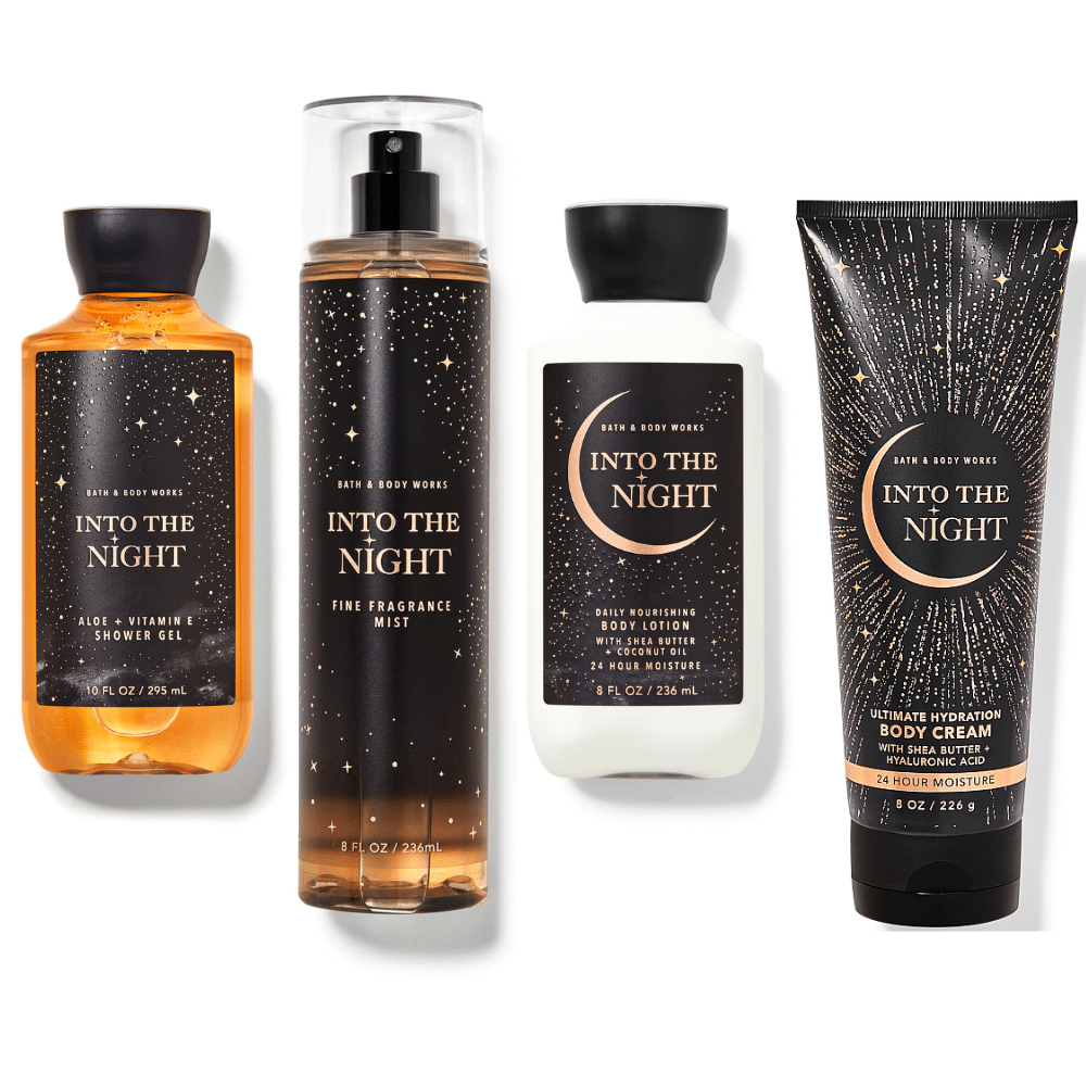 Bath & Body Works Into The Night Shower Gel / Body Lotion / Body Cream