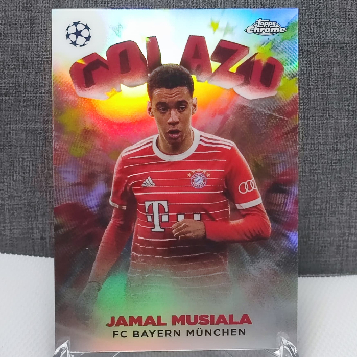 2023 Topps Chrome Musiala Golazo Auto（2023-24 Topps Chrome UEFA 