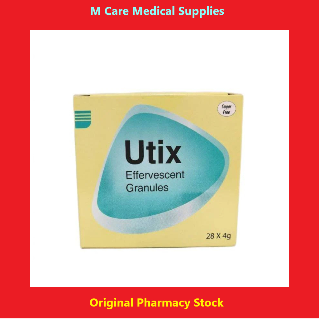 UTIX Effervescent Granules 28 pcs- Boleh minum untuk Gout & Kencing ...