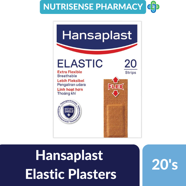 HANSAPLAST Elastic Plasters 20's | Shopee Malaysia