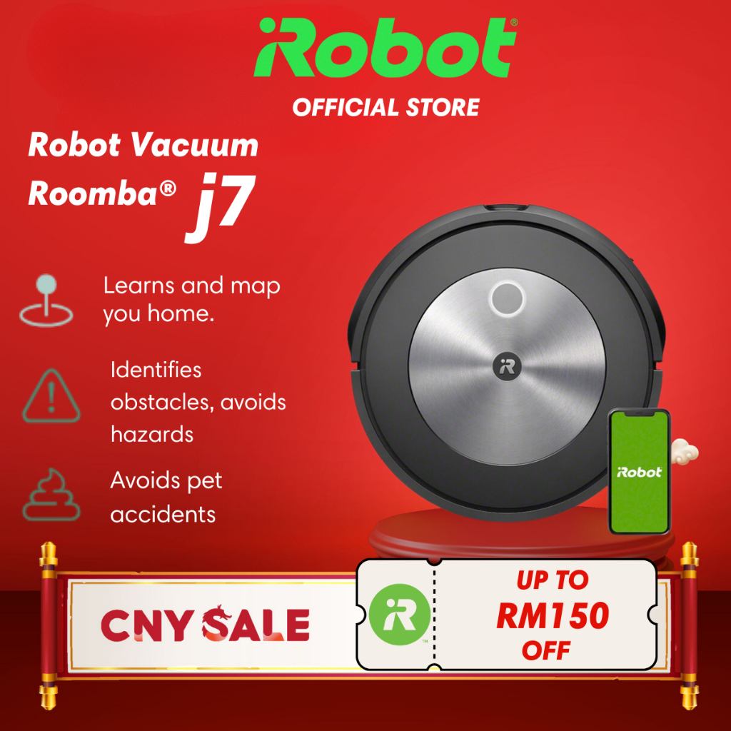 MIKONG Kit d'accessoires pour iRobot Roomba i3 i3+ i4 i4+ i6 i6+