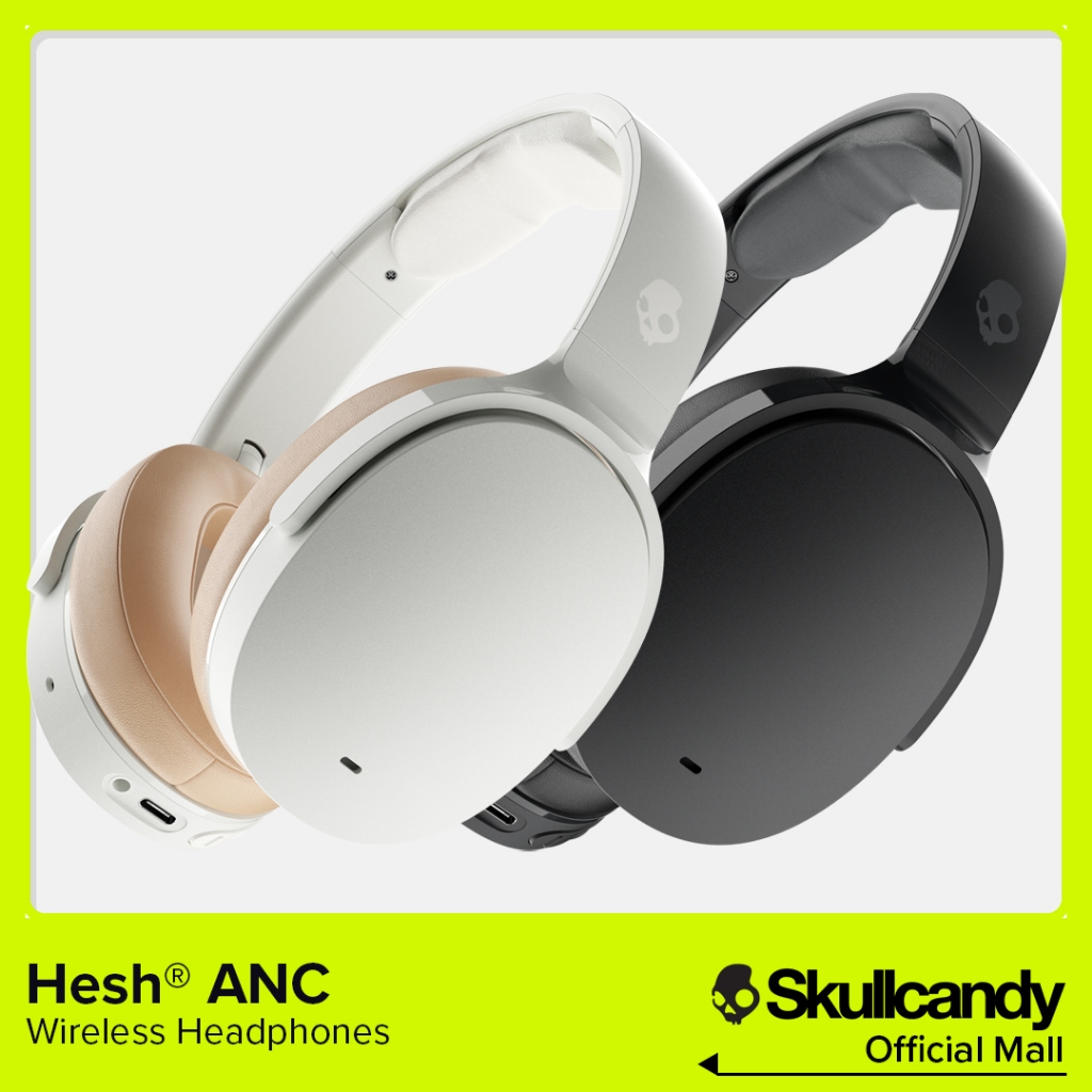 Skullcandy Hesh ANC Wireless Headphones - True Black