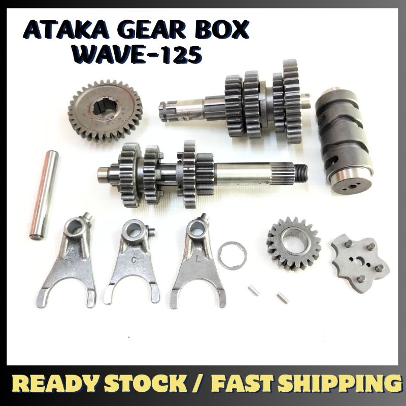 HONDA WAVE125 WAVE 125 W125 ATAKA RACING GEAR BOX ENGINE GEARBOX FULL ...