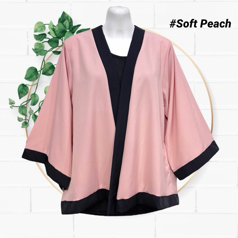 Hot Deal Plain Colour KIMONO Cardigan iWholesales Women s Plain Colour Outerwear Ready Stock Shopee Malaysia