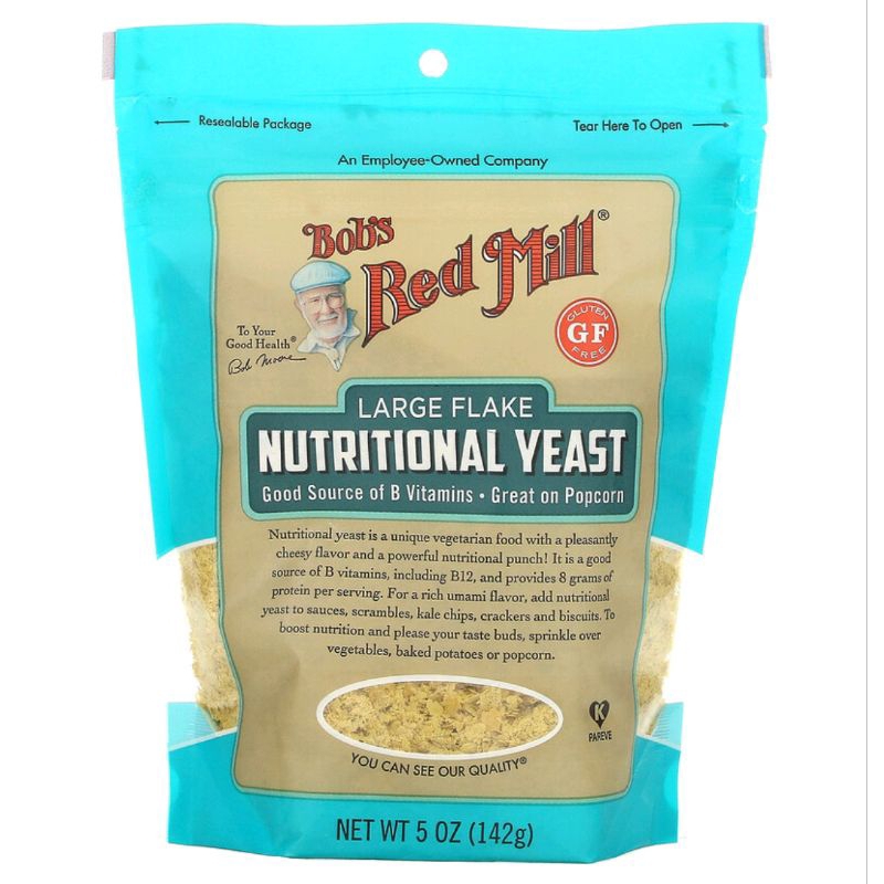 Bob's Red Mill Large Flake Nutritional Yeast, Gluten Free (142 g ...