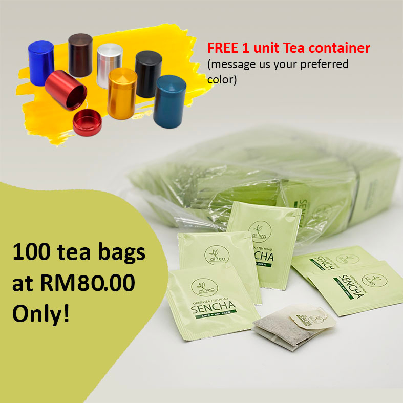 Green Tea绿茶 |Sencha 煎茶 | Cold Brew Tea | Chinese Tea 中国茶| Tea Packet ...