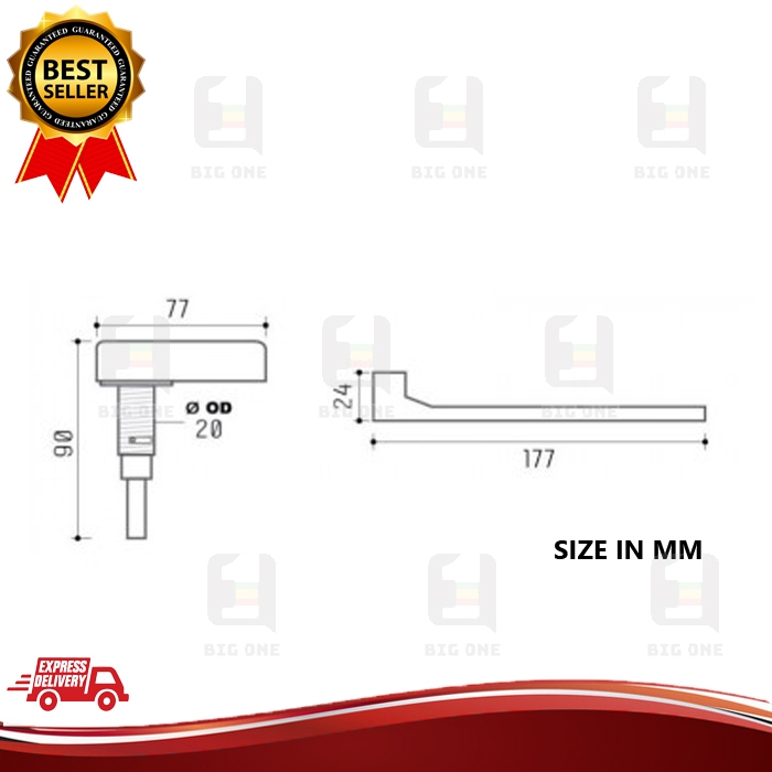 (FRONT HANDLE ROPE) TECHPLAS 1049B-1 PVC TOILET CISTERN FLUSH PULL WITH ...
