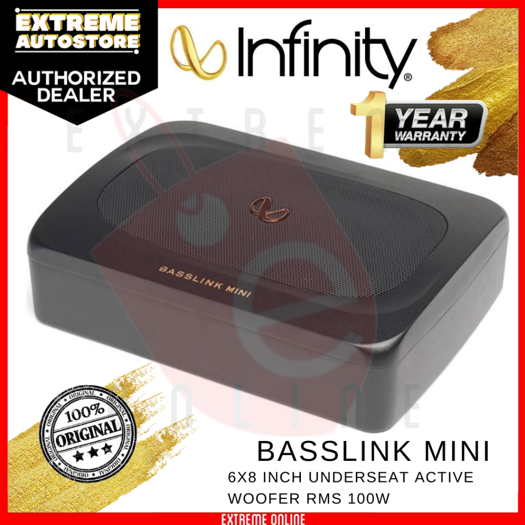 Infinity BassLink Mini Compact powered subwoofer with 6