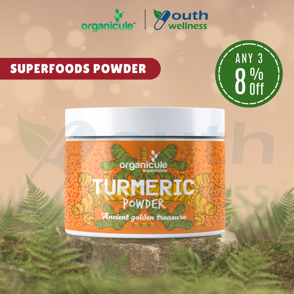 Organicule Turmeric Powder 100g High Curcumin Levels Anti Inflammatory 100 Authentic 6547