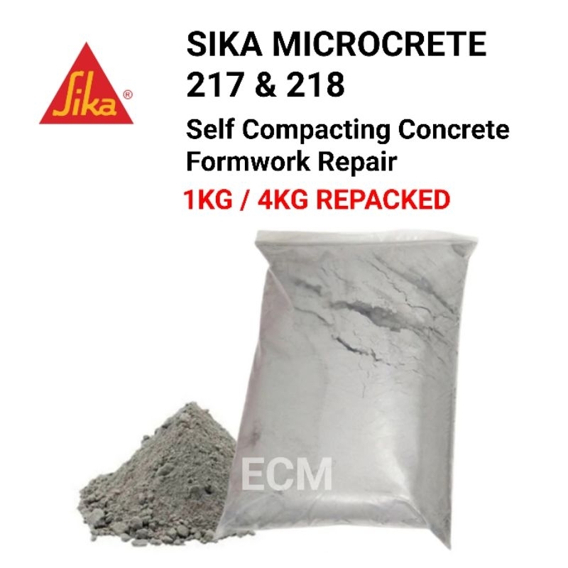 SIKA MICROCRETE 217 & 218 (4KG REPACKED) SELF-COMPACTING CONCRETE FOR ...