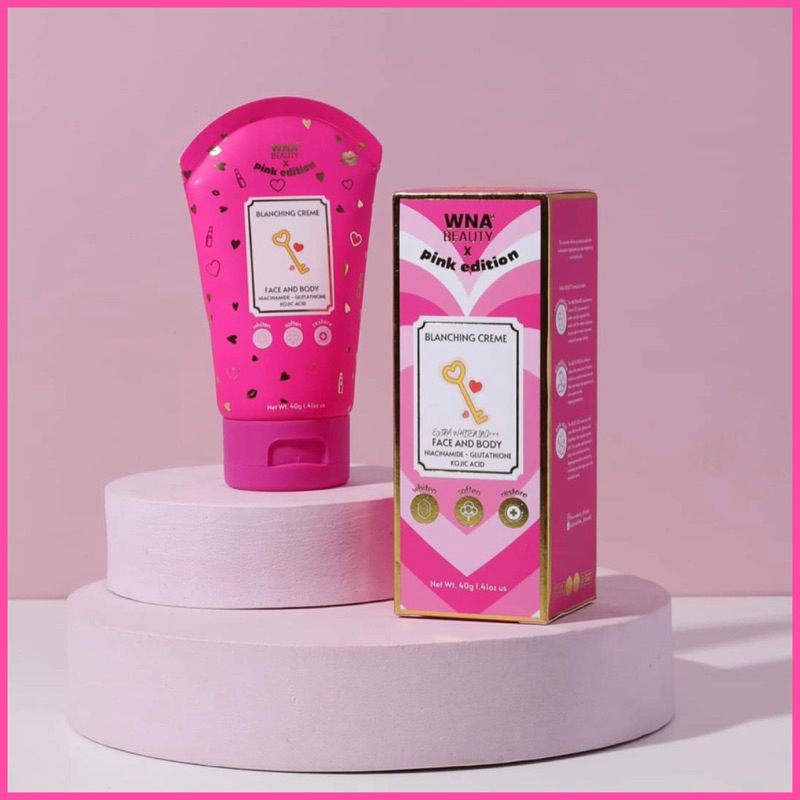 WNA BEAUTY REPAIRING LOTION BODY&FACE/PEELING GEL/BLANCING CREME/GLUTA