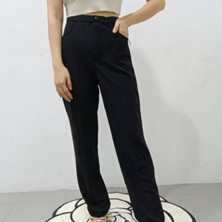 40-85kgs】Thick Seluar Panjang Perempuan Viral Korean Style Women Pants  Baggy Pants Woman Long Pants High Waist Pants Trousers Women Loose Pants