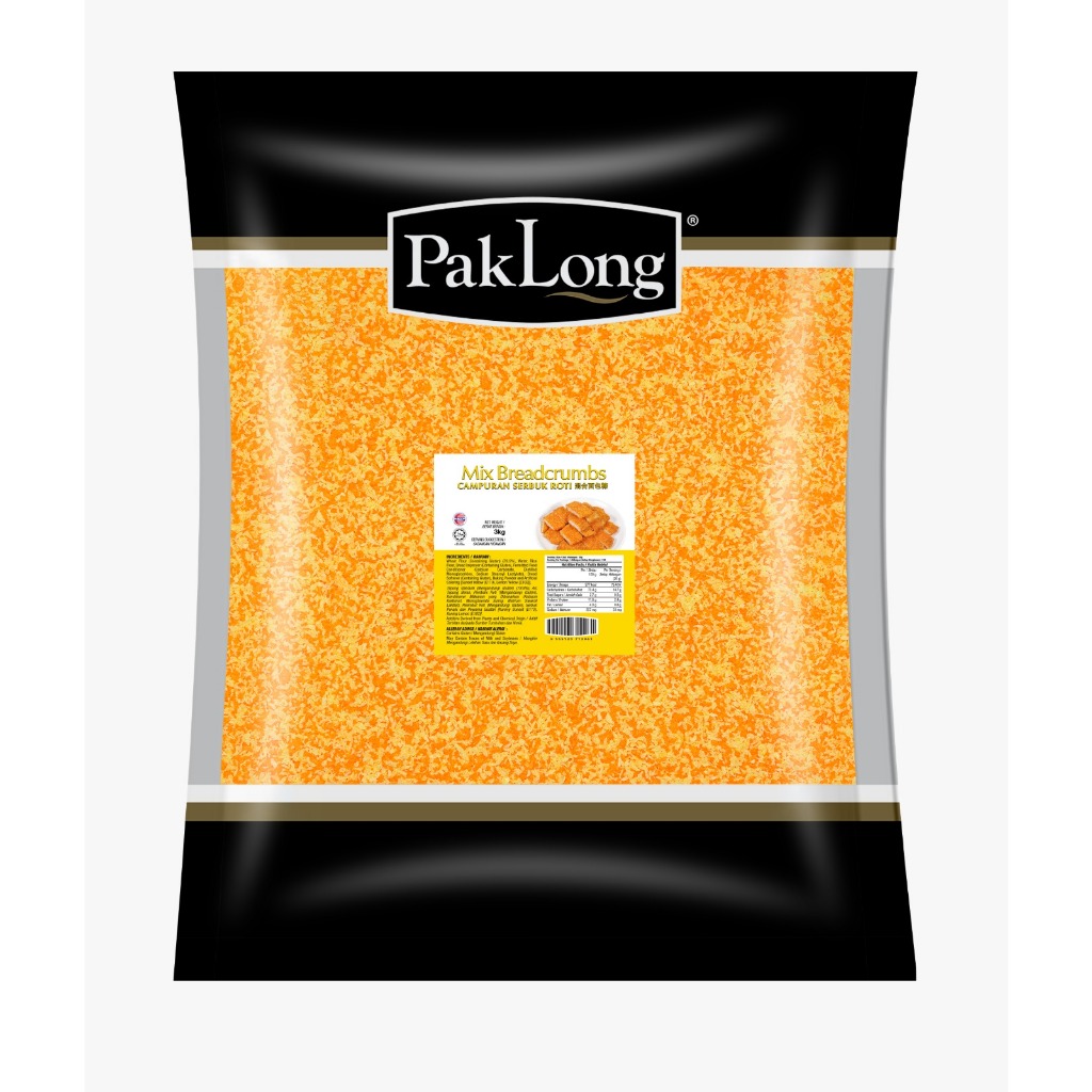 PAKLONG Mix Breadcrumbs 3kg (Serbuk Roti Campuran) | Shopee Malaysia